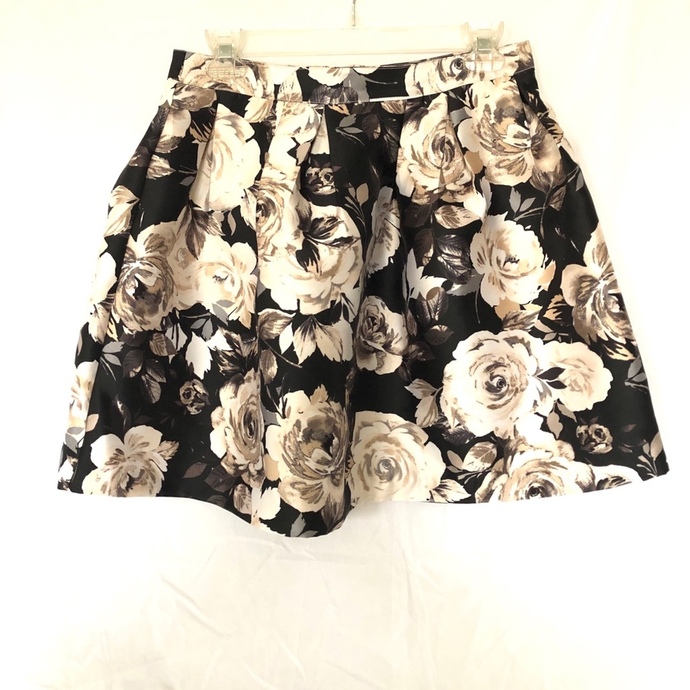 Floral Bubble Skirt